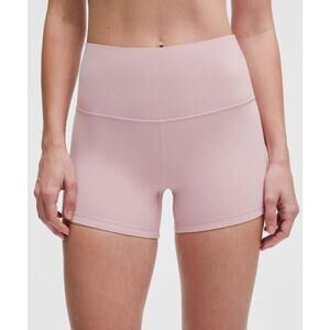 Lululemon Align High-Rise Short 4” Pink Haze Size 6 NWT PInk